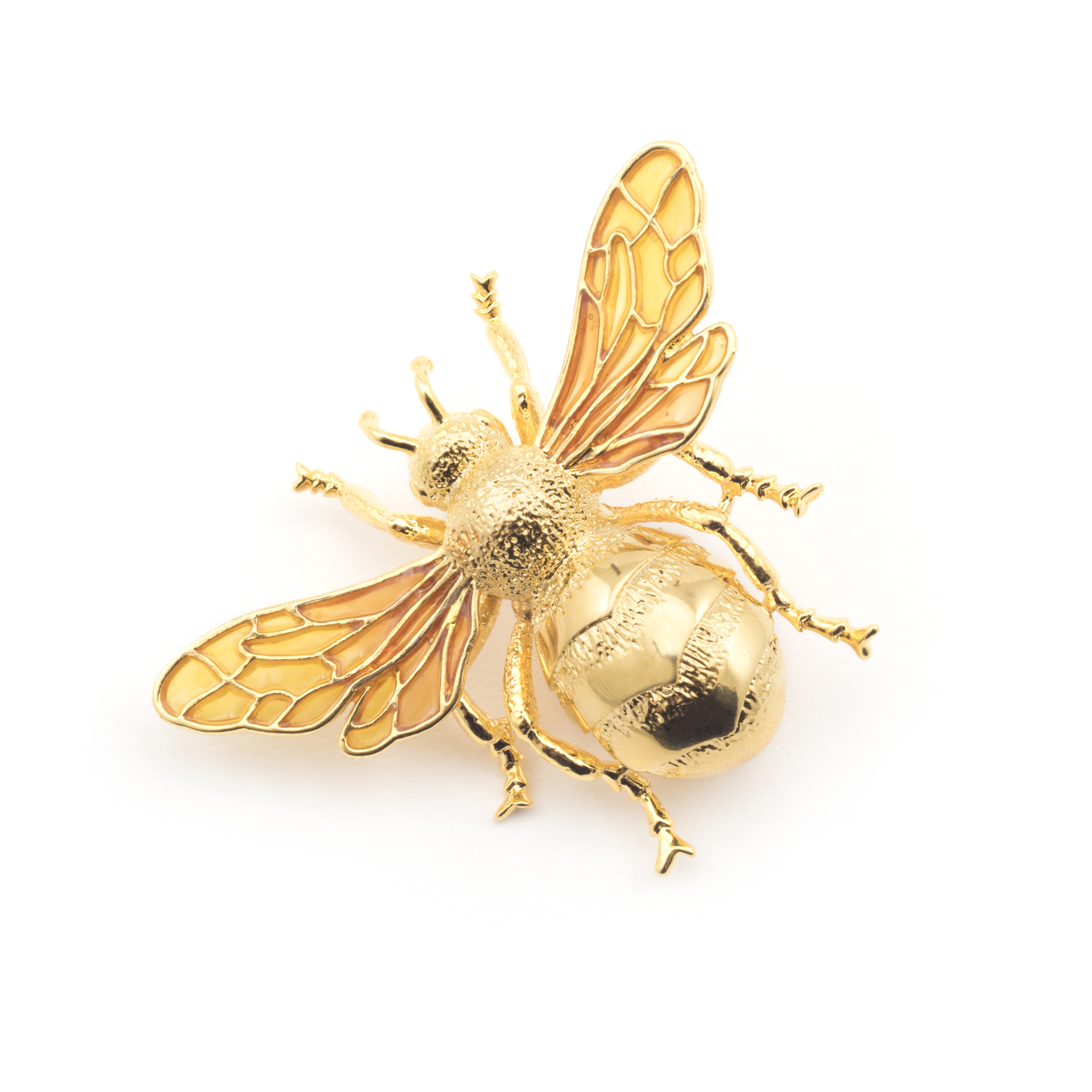 BILL SKINNER Brosche "Bigger Bee" - gold