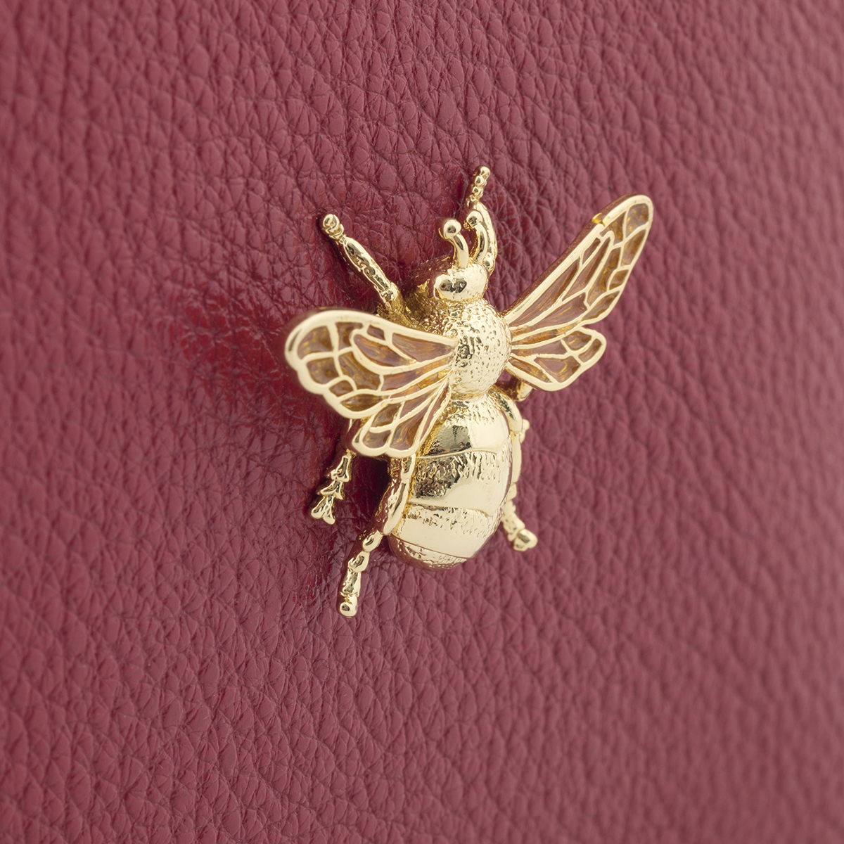 BILL SKINNER Lederhandtasche "Queen Bee" - rot