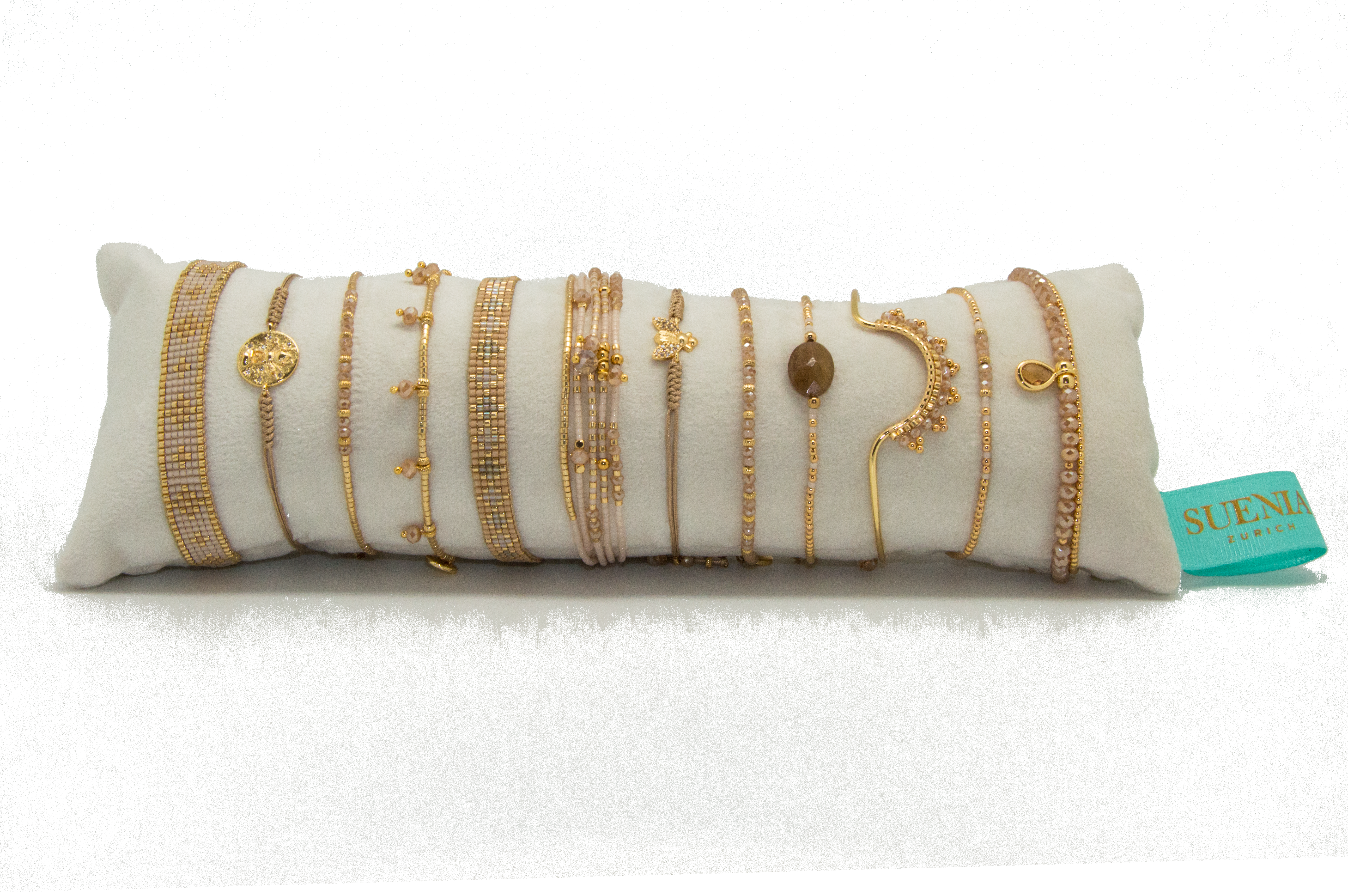 SUENIA ZURICH Armband "Feminine Collection 12" - almond
